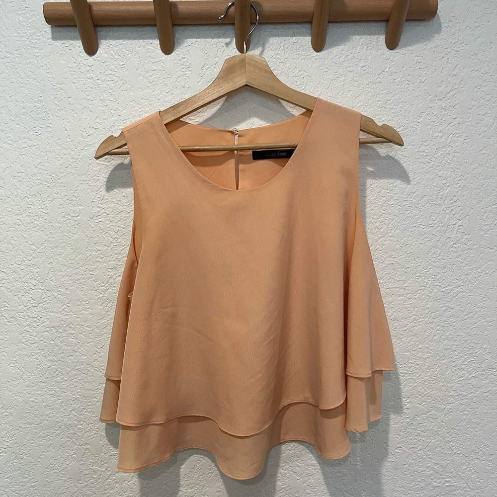 Zara silk blouse